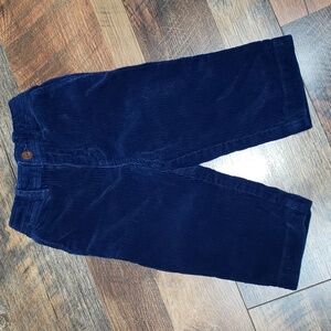 Polo Ralph Lauren Dark Blue Corduroy Pants, Size 12 Months